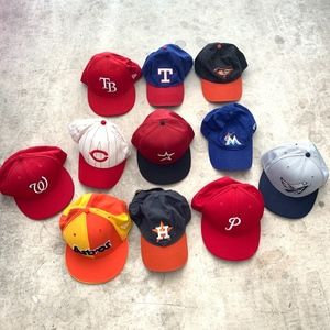 all baseball team hats